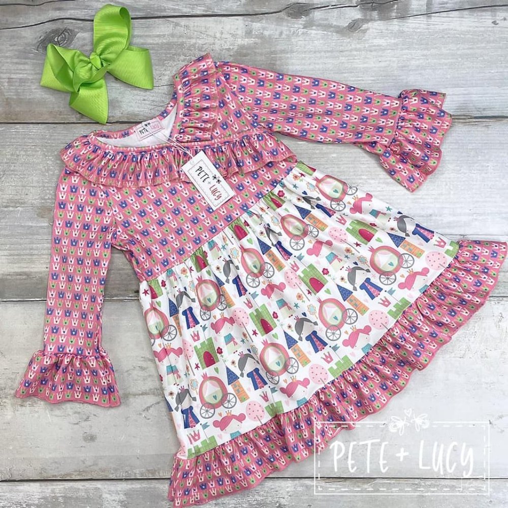 Pete + Lucy Princess Party Girls dress size 6-12 months